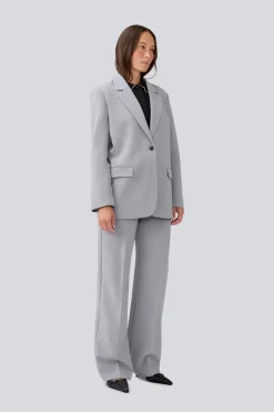 Dames broek grijs