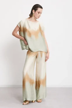 Dames broek groen
