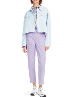 Dames broek paars