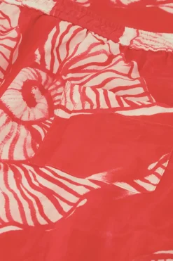 Dames broek rood