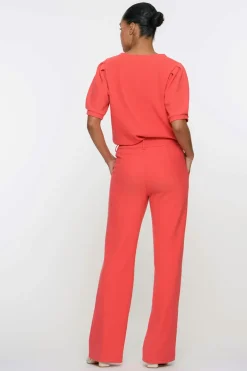 Dames broek rood