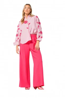 Dames broek rose