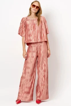 Dames broek rose