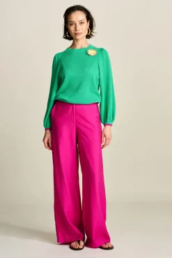 Dames broek rose