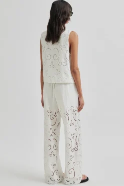 Dames broek wit