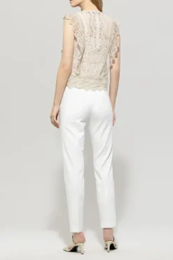 Dames broek wit