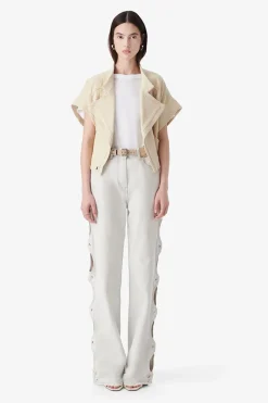 Dames gilet bruin