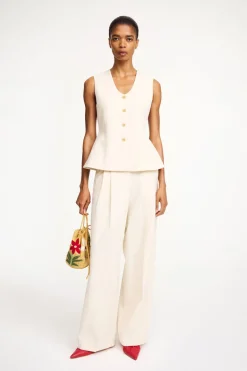 Dames gilet ecru