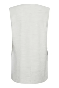 Dames gilet ecru