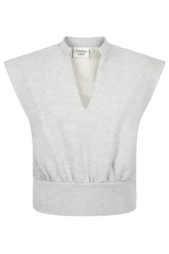 Dames gilet grijs