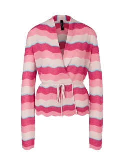 Dames gilet paars