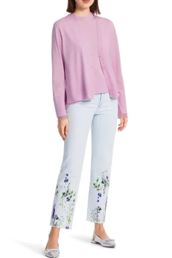 Dames gilet rose