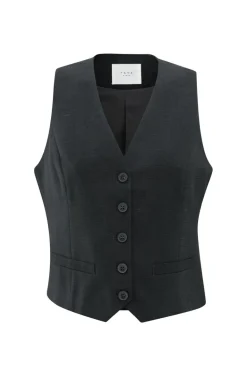 Dames gilet zwart