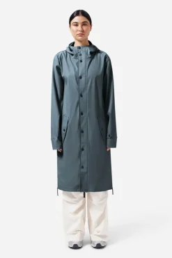 Dames jas blauw