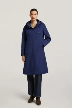 Dames jas blauw