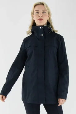 Dames jas blauw