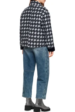 Dames jas blauw