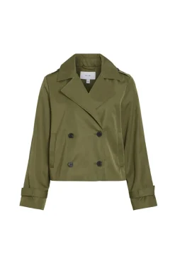 Dames jas groen