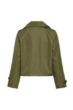 Dames jas groen
