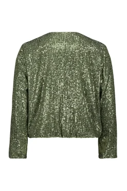 Dames jas groen