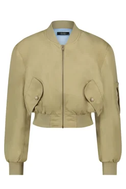Dames jas groen