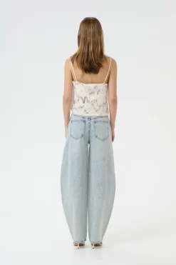 Dames jeans blauw