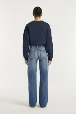 Dames jeans blauw