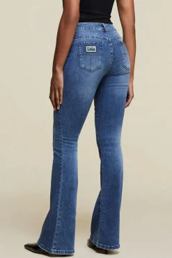 Dames jeans blauw