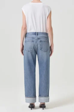 Dames jeans blauw