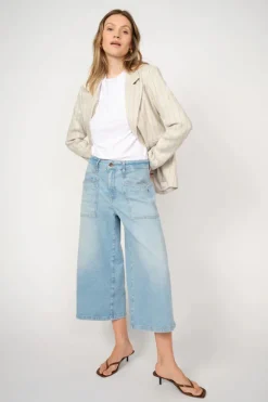 Dames jeans blauw