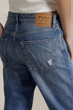 Dames jeans blauw