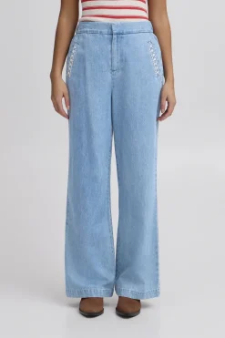Dames jeans blauw