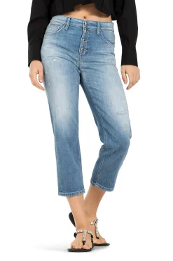 Dames jeans blauw