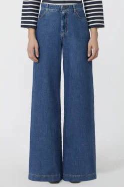 Dames jeans blauw