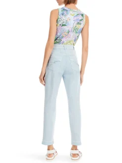 Dames jeans blauw