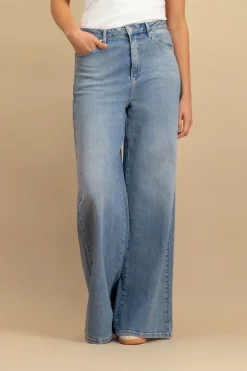 Dames jeans blauw