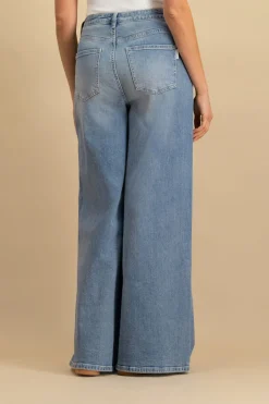 Dames jeans blauw