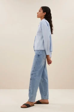 Dames jeans blauw