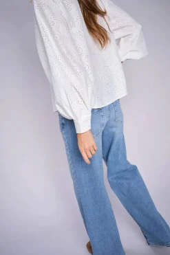 Dames jeans blauw