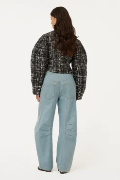 Dames jeans blauw