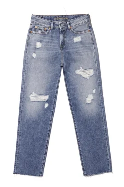 Dames jeans blauw