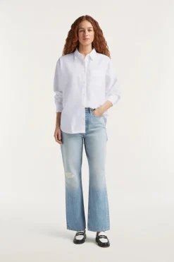 Dames jeans blauw