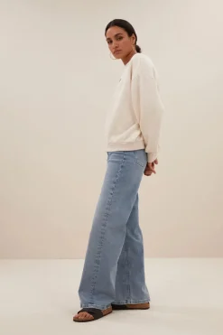Dames jeans blauw