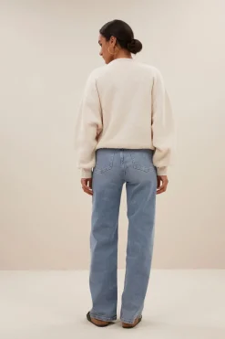Dames jeans blauw