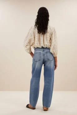 Dames jeans blauw