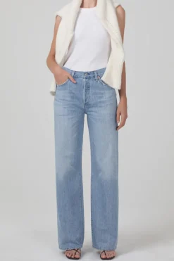 Dames jeans blauw