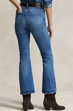 Dames jeans blauw