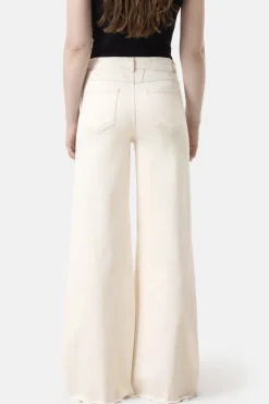 Dames jeans ecru
