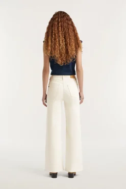 Dames jeans ecru