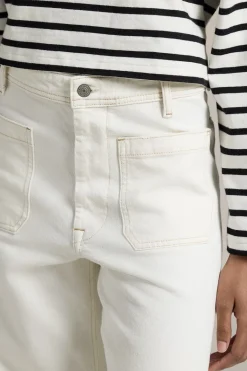 Dames jeans ecru